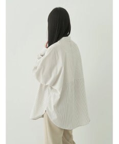 earth music&ecology ドルマンストライプシャツ