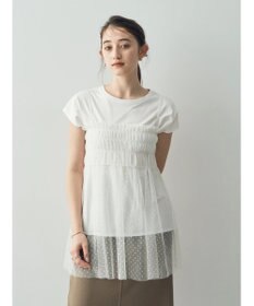 YECCA VECCA 【2点SET】マルチwayチュールオーバーキャミSET/Tee