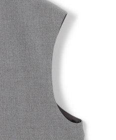 BEIGE， 【セットアップ対応・VERY 11月号掲載】ZEPHYR / ウールライクノーカラージレ