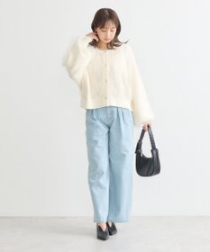 earth music&ecology チュールレイヤードカーディガン