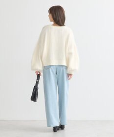 earth music&ecology チュールレイヤードカーディガン