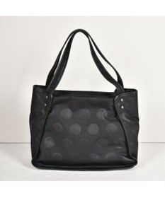 Y'SACCS ヒートエンボス ポルカドットトート Mサイズ