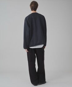 WEGO 【ユニセックス着用アITEM/２点SET】フェイクスウェードアンサンブルカーディガン