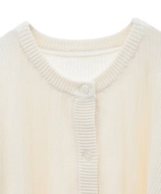 earth music&ecology チュールレイヤードカーディガン