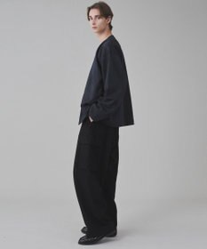 WEGO 【ユニセックス着用アITEM/２点SET】フェイクスウェードアンサンブルカーディガン