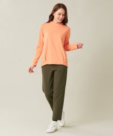 23区GOLF 【23Fondation/WOMEN】長袖 モックネックシャツ