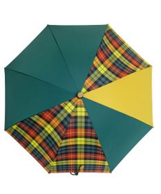 +RING レディース向け プラスリング 晴雨兼用（長ショート） GRN-CHK T1245