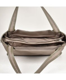 Y'SACCS ヒートエンボス ポルカドットトート Mサイズ