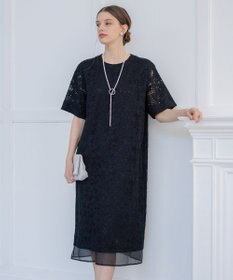 23区 S 【APPLAUDIR】シアーコンビ レースドレス