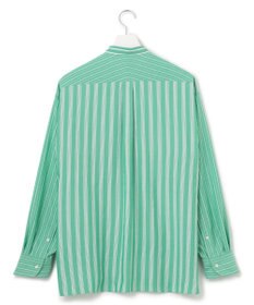 J.PRESS YORK STREET 【UNISEX】クレイジーストライプ バンドカラーシャツ