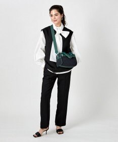 LeSportsac MINI SATCHEL BAG/ディープネイビーキルト
