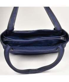 Y'SACCS ヒートエンボス ポルカドットトート Mサイズ