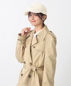 MOONBAT PAUL & JOE ACCESSOIRES ネコワッペン付ボアキャップ