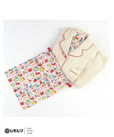 une nana cool MADE WITH シモジマ 【綿100%】開襟ワッフルパジャマ