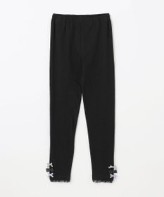 ANY KIDS 裾リボン レギンス