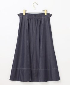 ANY SIS 【洗える】デニムライクシャンブレー スカート