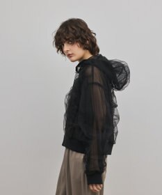 GRACE CONTINENTAL チュールパーカー