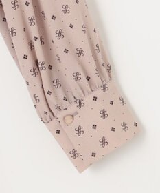 ANY SIS 【洗える】2WAYボウプリント ワンピース