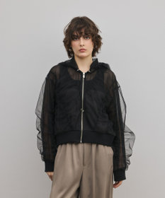 GRACE CONTINENTAL チュールパーカー