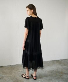 GRACE CONTINENTAL レースコンビカフタンワンピース