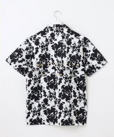 PW CIRCULUS 【MEN】【ストレッチ/通気性】プリント オープンカラー シャツ