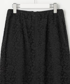 自由区 L 【セットアップ対応・洗える】フルールスカラレース スカート