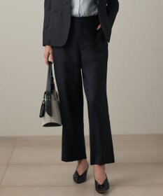J.PRESS LADIES L OXIJEWEL ストレッチ ストレート パンツ