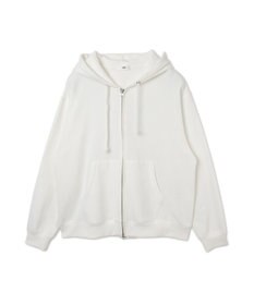 WEGO 【ユニセックス着用ITEM/SMLサイズ展開】リラックスフィットダブルZIPパーカー