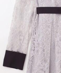 GRACE CONTINENTAL レーススパンコールワンピース