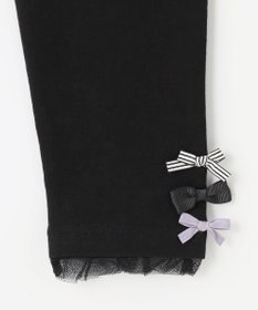 ANY KIDS 裾リボン レギンス