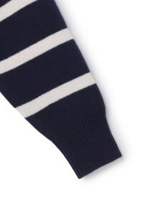 23区 S 【SLOW/一部店舗限定】ソフトウール ボーダー ニット