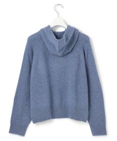 J.PRESS YORK STREET 【WOMEN】ウールカシミヤ フーディニット