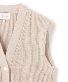 BEIGE， COME / ジレカーディガン