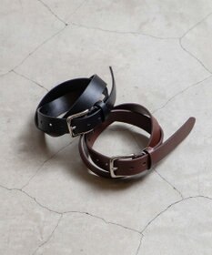 WEGO フェイクレザープレーンベルト