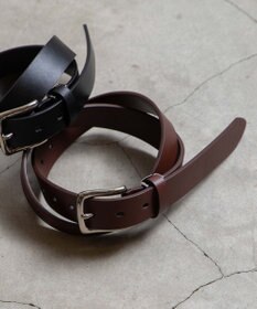 WEGO フェイクレザープレーンベルト