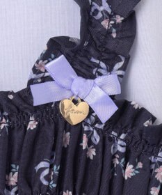 ANY KIDS フラワー×リボン ビスチェ付きTシャツ