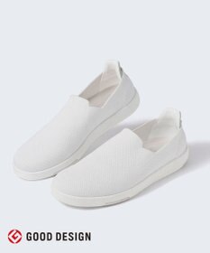 steppi 【撥水/抗菌防臭】多機能ニットシューズ（メンズ向け） ホワイト