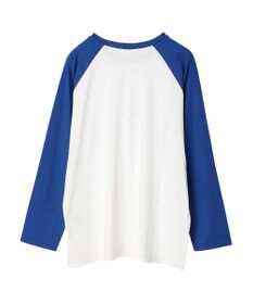 Green Parks シアーラグラン配色プルオーバー