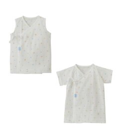 MIKI HOUSE HOT BISCUITS メッシュ短肌着2枚セット