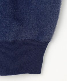 ANY L フェザーカーディガン×ニットスカートセットアップ