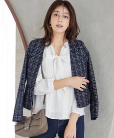 Tiaclasse 【新色追加・洗える】リボンタイブラウス