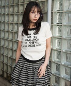 WEGO レイヤードグラフィックT