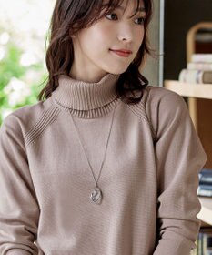 Tiaclasse 【安田美沙子さん着用・選べる2type】ラグランニットトップス