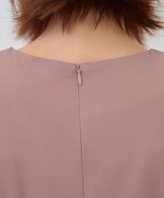 Tiaclasse 【セレモニー・洗える】ハートネックくるみ釦ワンピース