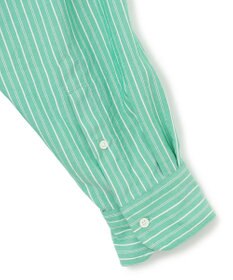 J.PRESS YORK STREET 【UNISEX】クレイジーストライプ バンドカラーシャツ