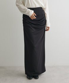 CRAFT STANDARD BOUTIQUE ドレープデザインIラインスカート
