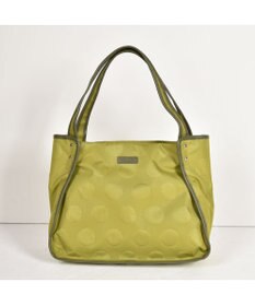 Y'SACCS ヒートエンボス ポルカドットトート Mサイズ