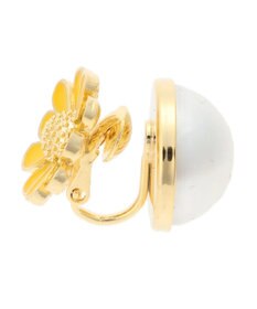 Green Parks ・ＨＡＬＦ　ＴＩＭＥ　リバーシブル花パールイヤリング