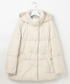 J.PRESS LADIES L 【洗える】ブラッシュドマルチポリ ショート ダウンコート