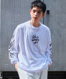 WEGO 【ユニセックス着用ITEM/2点SET】アクセ付きアンサンブルT（LS）